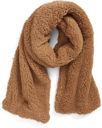 UGG - ugg(r) Oversize Faux Shearling Scarf - Lyst