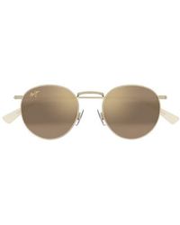 Maui Jim - Pukaua 50Mm Small Polarized Square Sunglasses - Lyst