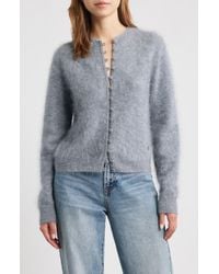 Rag & Bone - Jada Brushed Cashmere Cardigan - Lyst