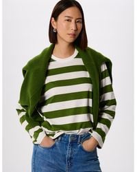 Whistles - Relaxed Stripe Long Sleeve Tee - Lyst
