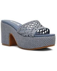 Steve Madden - Torch Platform Slide Sandal - Lyst
