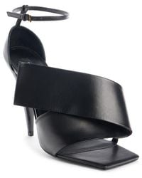 Givenchy - Twisted Ribbon Ankle Strap Sandal - Lyst
