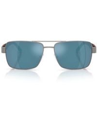 Scuderia Ferrari - 59Mm Rectangular Sunglasses - Lyst