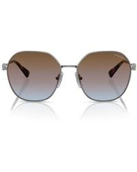 Vogue - 55Mm Gradient Irregular Sunglasses - Lyst
