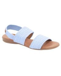 Andre Assous - Nigella Featherweight Woven Slingback Sandal - Lyst
