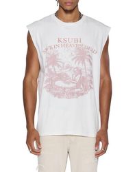 Ksubi - Paradiso Cutoff Muscle Tee - Lyst