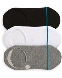Stance - Icon 3-Pack No-Show Liner Socks - Lyst