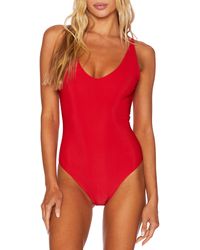 Beach Riot - Reese Rib One-piece Swimsuit - Lyst