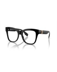 Burberry - 52Mm Square Optical Glasses - Lyst