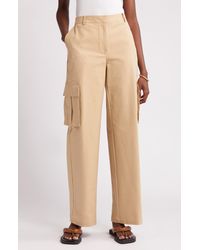 Nordstrom - Stretch Cotton Cargo Pants - Lyst