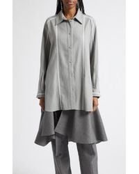 DIOTIMA - Bridgetown Virgin Wool Blend Shirt - Lyst