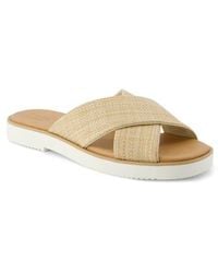TOMS - Mae Crisscross Slide Sandal - Lyst