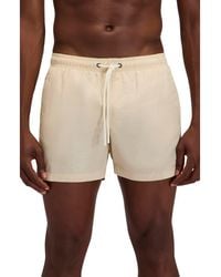 Sundek - Solid Swim Trunks - Lyst