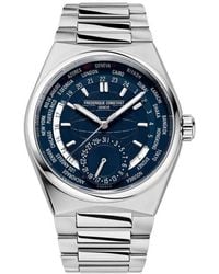 Frederique Constant - Highlife Worldtimer Manufacture Interchangeable Strap Automatic Watch, 41Mm - Lyst