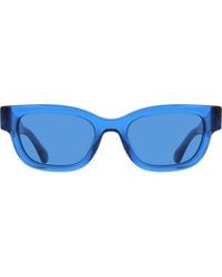 Ferragamo - 52Mm Modified Rectangular Sunglasses - Lyst