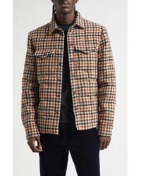 Moncler - Gelt Virgin Wool Puffer Down Shirt Jacket - Lyst