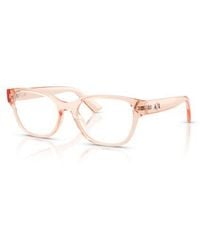 ARMANI EXCHANGE - 53Mm Cat Eye Optical Glasses - Lyst