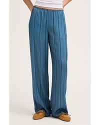 Madewell - The Devon Pull-On Relaxed Straight Leg Pants - Lyst