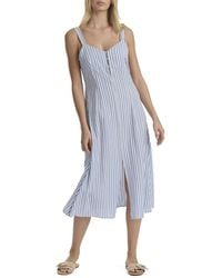 Splendid - Madelyn Stripe Midi Dress - Lyst
