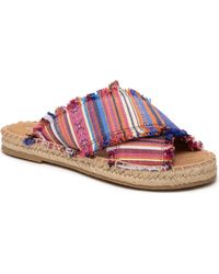 Minnetonka - Pepper Espadrille Slide Sandal - Lyst