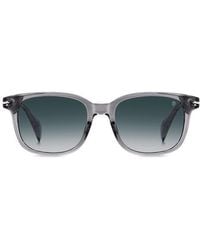 David Beckham - 53Mm Rectangular Sunglasses - Lyst