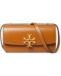 Tory Burch - Small Eleanor Rectangular Convertible Leather Shoulder Bag - Lyst