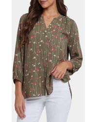 NYDJ - Pintuck Top - Lyst