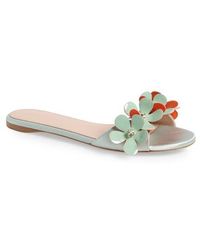 Giambattista Valli - Flower Slide Sandal - Lyst
