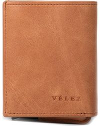 Velez - Garry Tech Leather Card Holder - Lyst