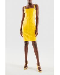 AS by DF - Merci Stretch Leather Dress - Lyst