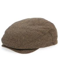 Brixton - Herringbone Driving Cap - Lyst