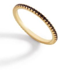 Mint & Lily - Cubic Zirconia Eternity Stacking Ring - Lyst