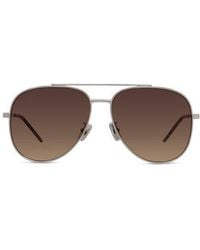 Givenchy - City 58Mm Gradient Pilot Sunglasses - Lyst