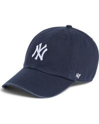 Sporty & Rich - New York Yankees Wool Baseball Cap - Lyst