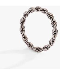 ALEX AND ANI - Frozen French Rope Chain Ring - Lyst
