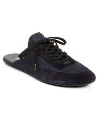 Prada - Collapse Lace-Up Sneaker Mule - Lyst