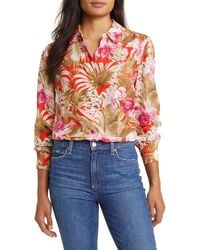 Tommy Bahama - Paradise Perfect Floral Silk Shirt - Lyst