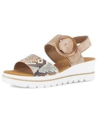 Gabor - Ankle Strap Wedge Sandal - Lyst