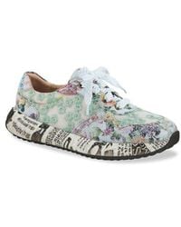 Spring Step - Daisymae Embroidered Sneaker - Lyst