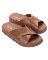 Melissa - Cozy Cross Platform Slide Sandal - Lyst