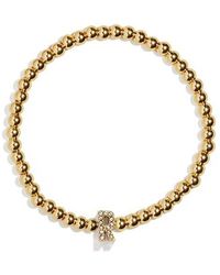 BaubleBar - Pisa Pavé Initial Bracelet - Lyst