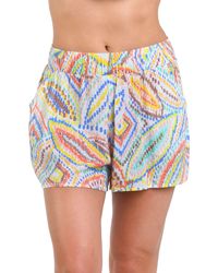 La Blanca - Sunbaked Jewels Beach Cover-up Shorts - Lyst