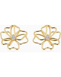 Oradina - 14K Full Bloom Studs - Lyst