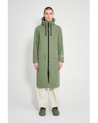 Stutterheim - Stockholm Long Patch Matte Raincoat - Lyst