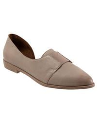 BUENO - Brenda Half D'Orsay Pointed Toe Flat - Lyst