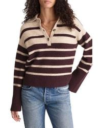 Madewell - Cloudsoft Polo Sweater - Lyst