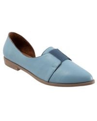 BUENO - Brenda Half D'Orsay Pointed Toe Flat - Lyst