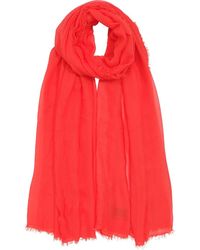 Echo - Essential Modal-Silk Blend Crinkle Wrap - Lyst