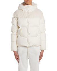 Moncler - Jaseur Mixed Media Down Puffer Jacket - Lyst