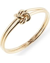 Nashelle - Love Me Knot Ring - Lyst